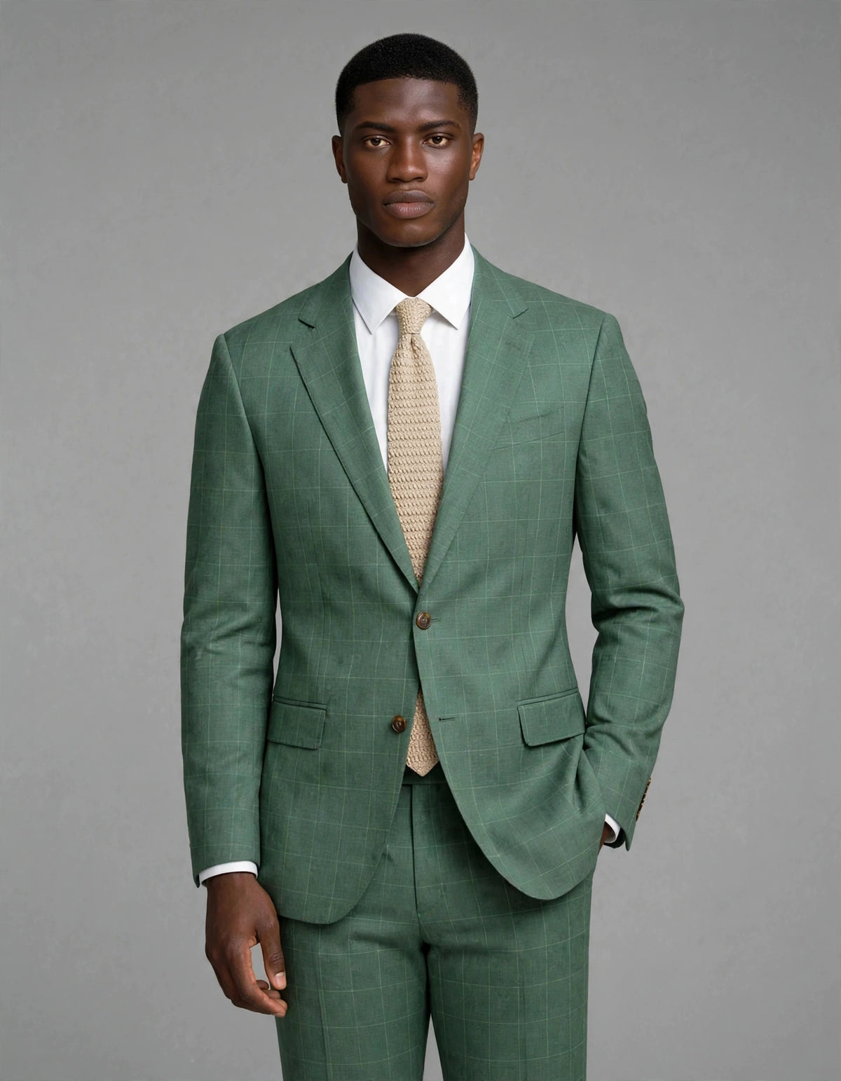 Bush 2 Piece Suit Green