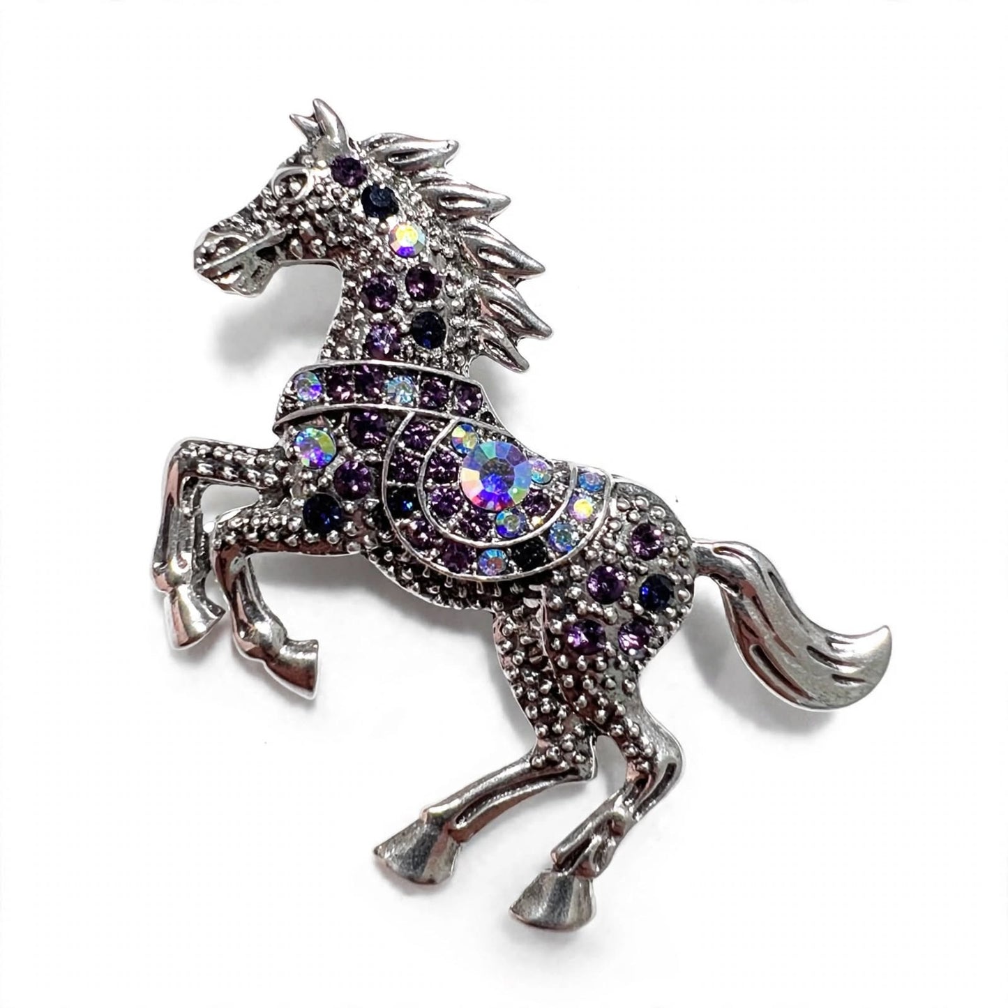 Horse Brooch Silver