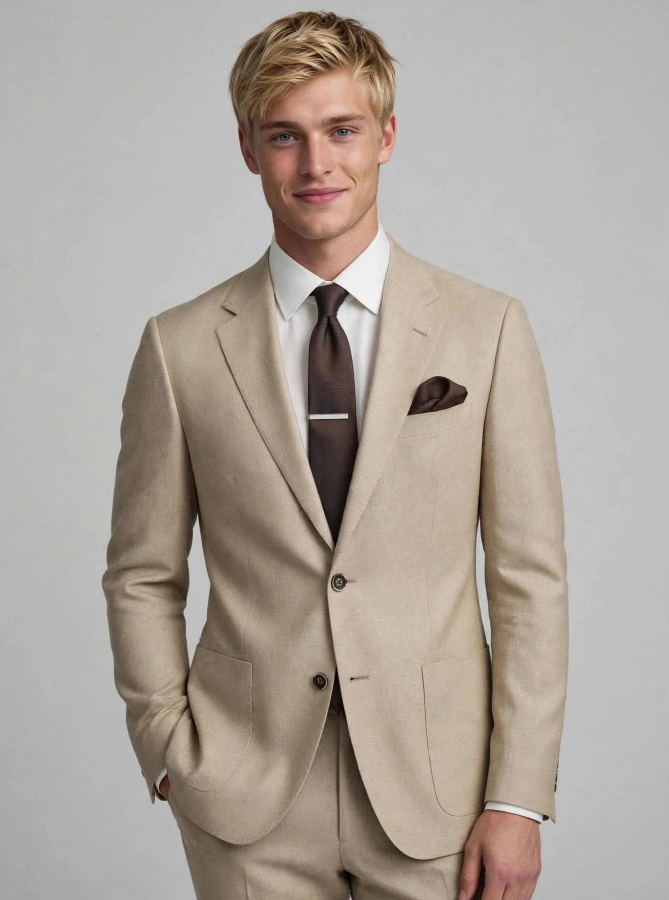 Depa 2 Piece Suit Sand