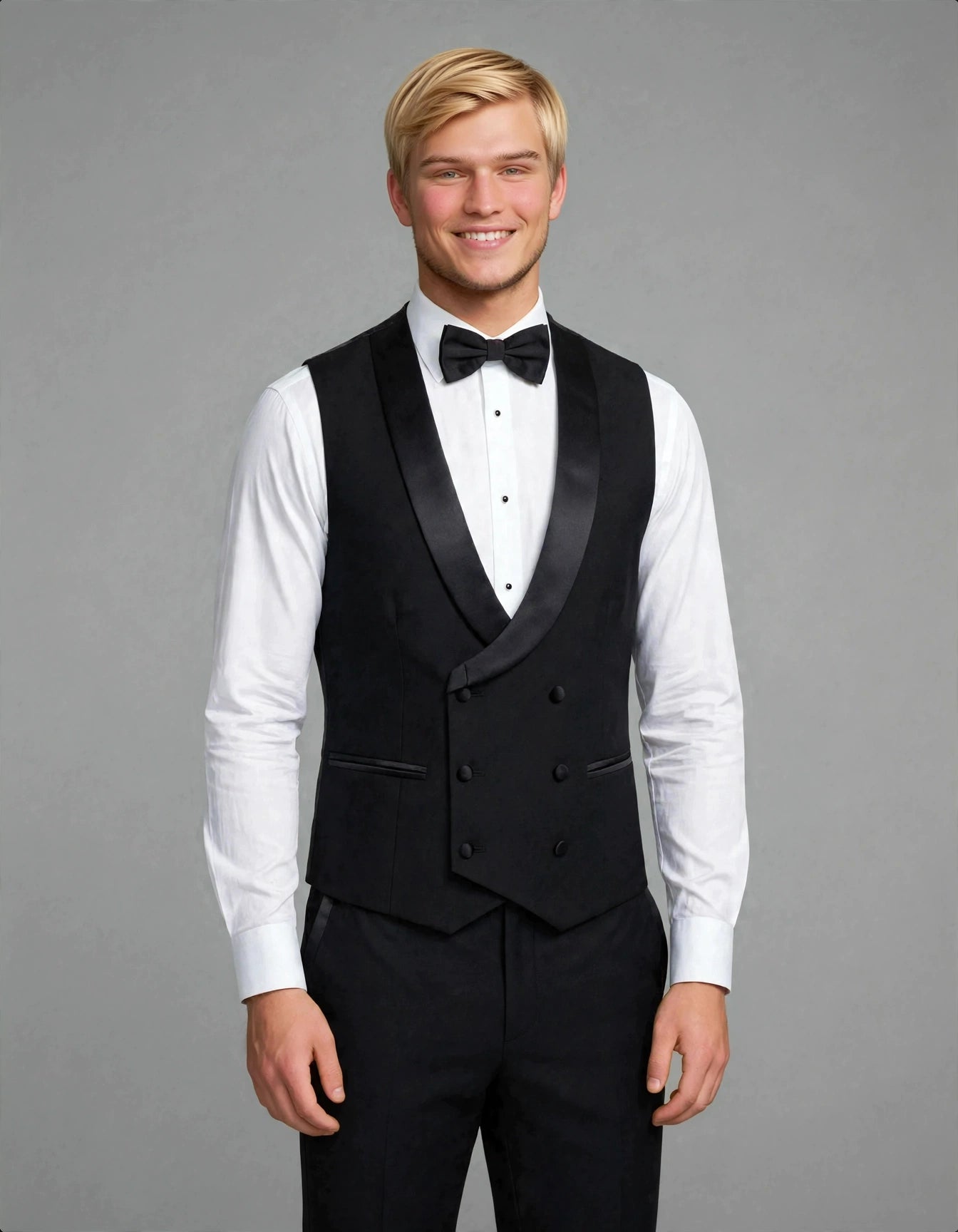 MTM DB Vest Black