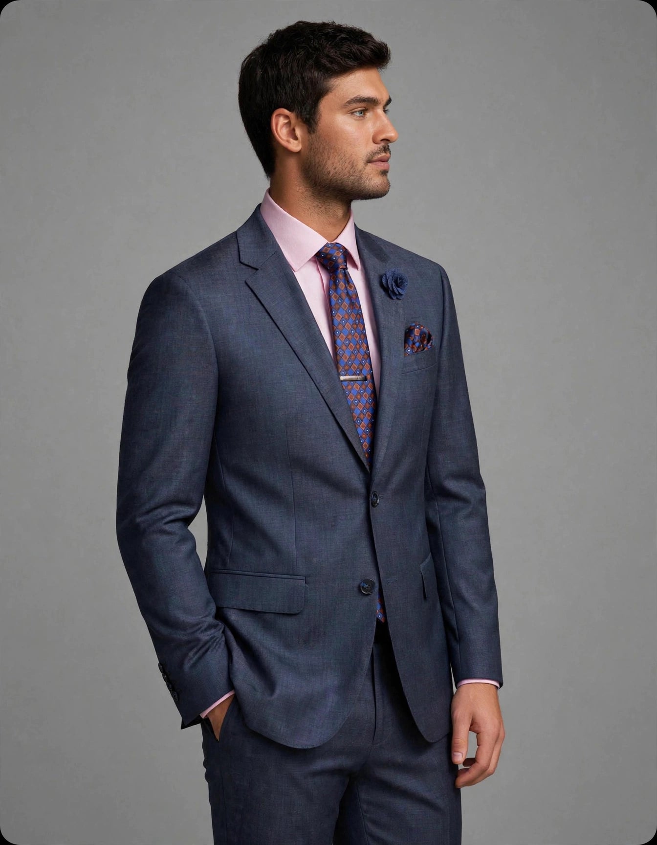 Hart 2 Piece Suit Navy