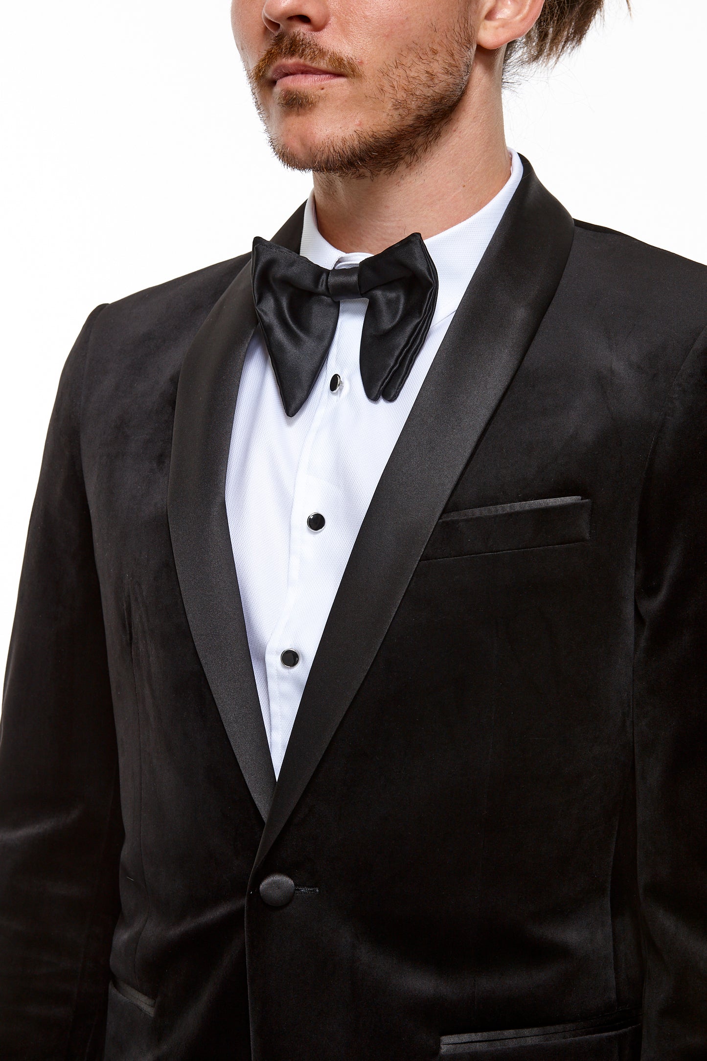 Rowan Velvet Jacket Black