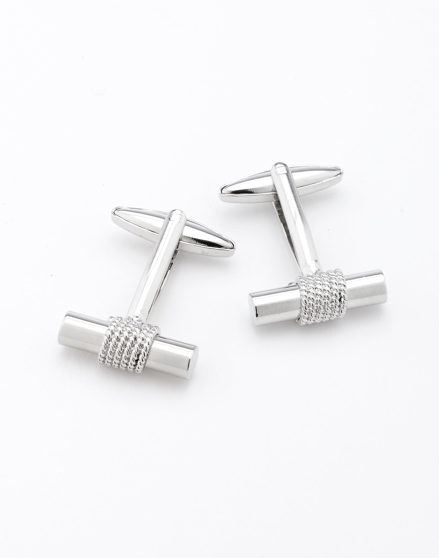 Cufflink Bar Silver
