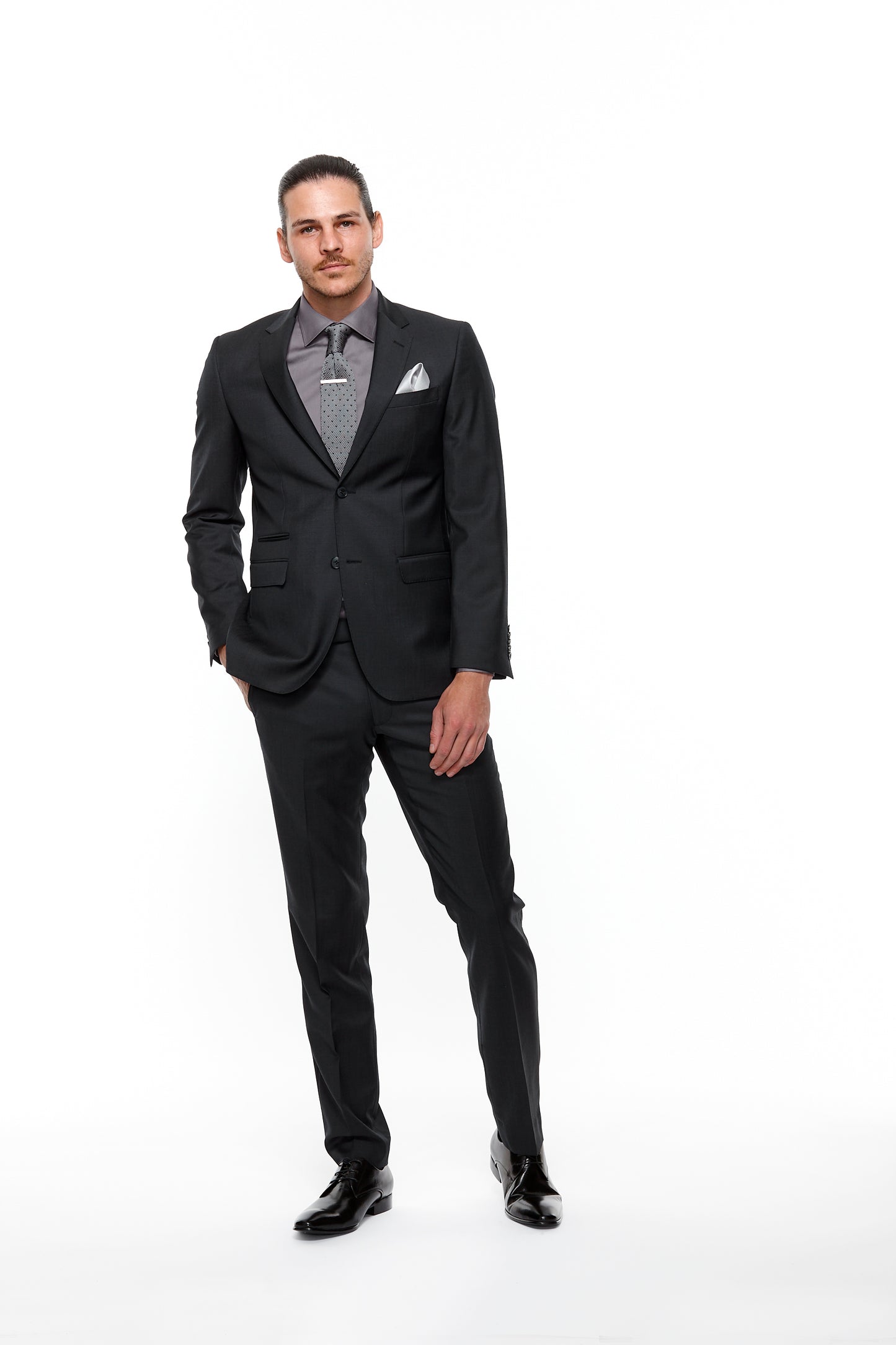 Barton Suit Charcoal