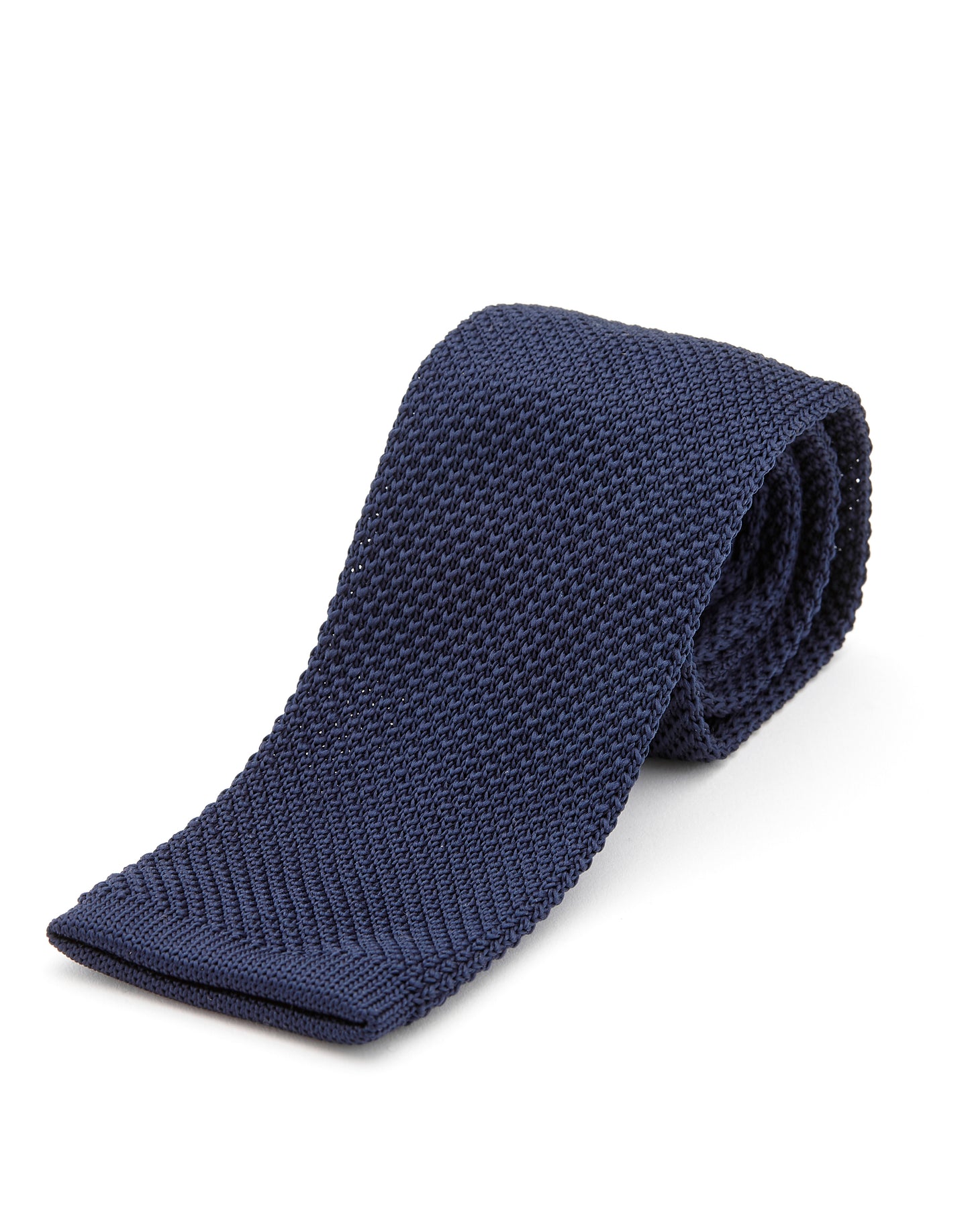 Knitted Tie Navy