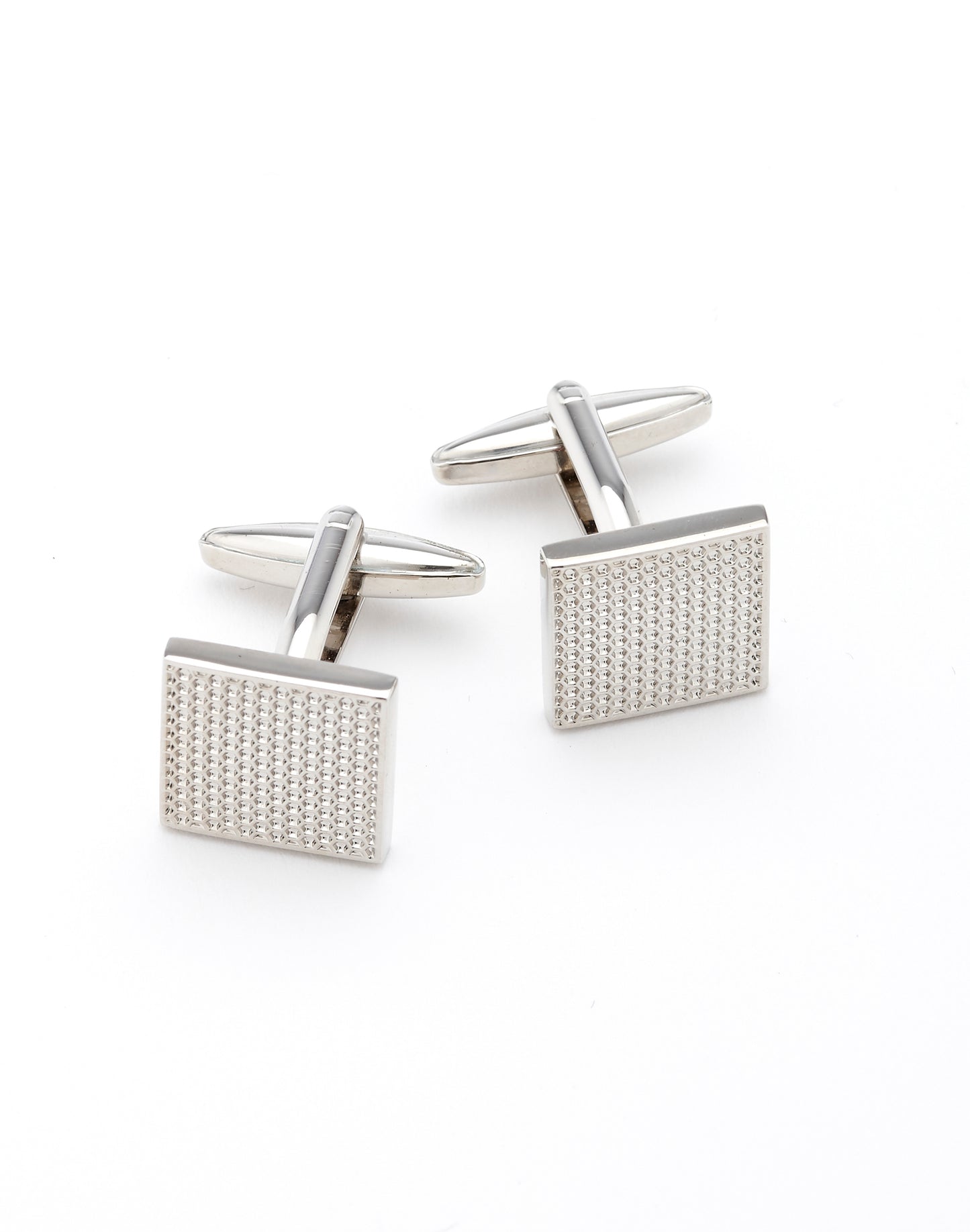 Cufflink Square Silver