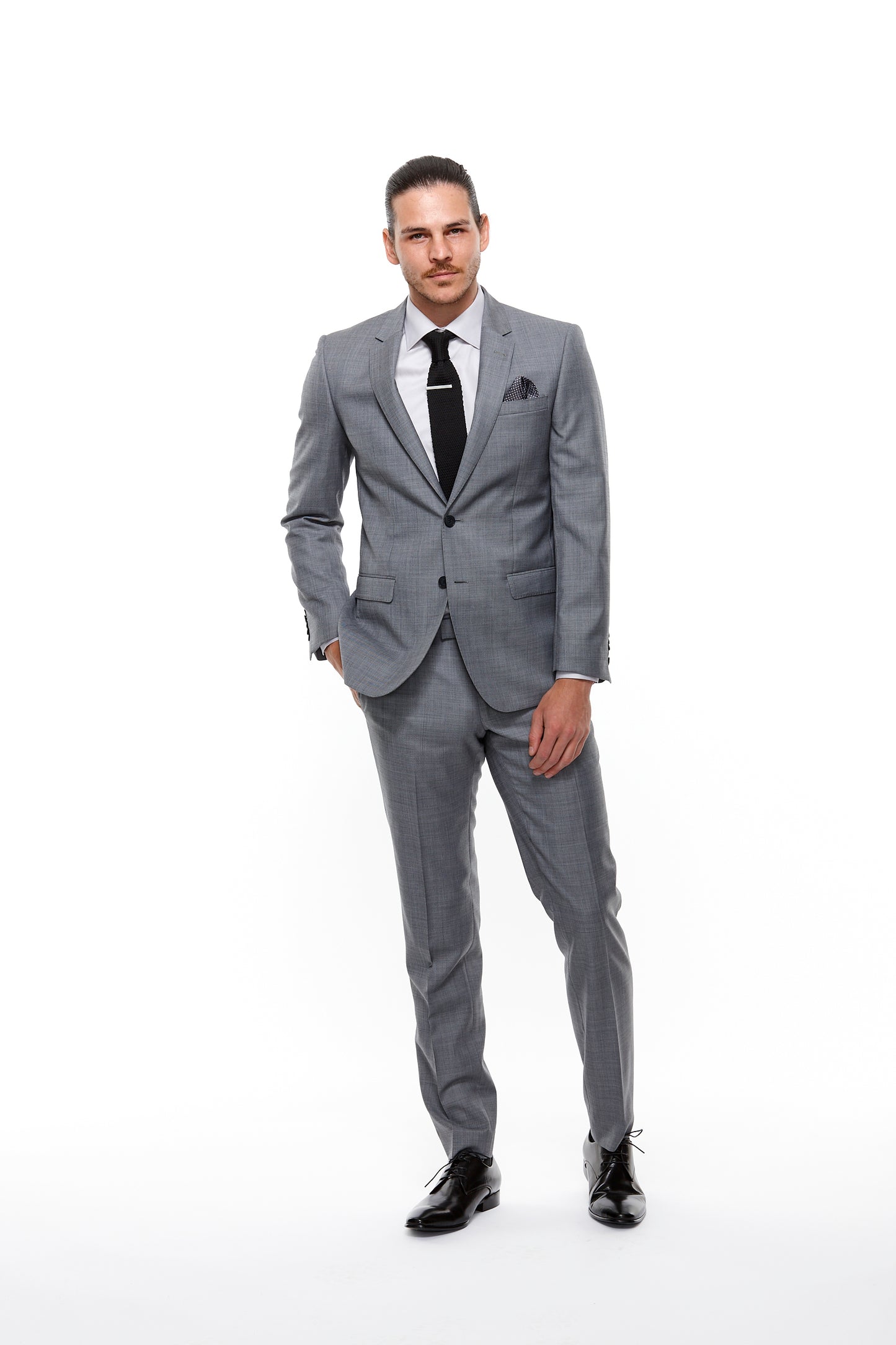Barton Suit Grey