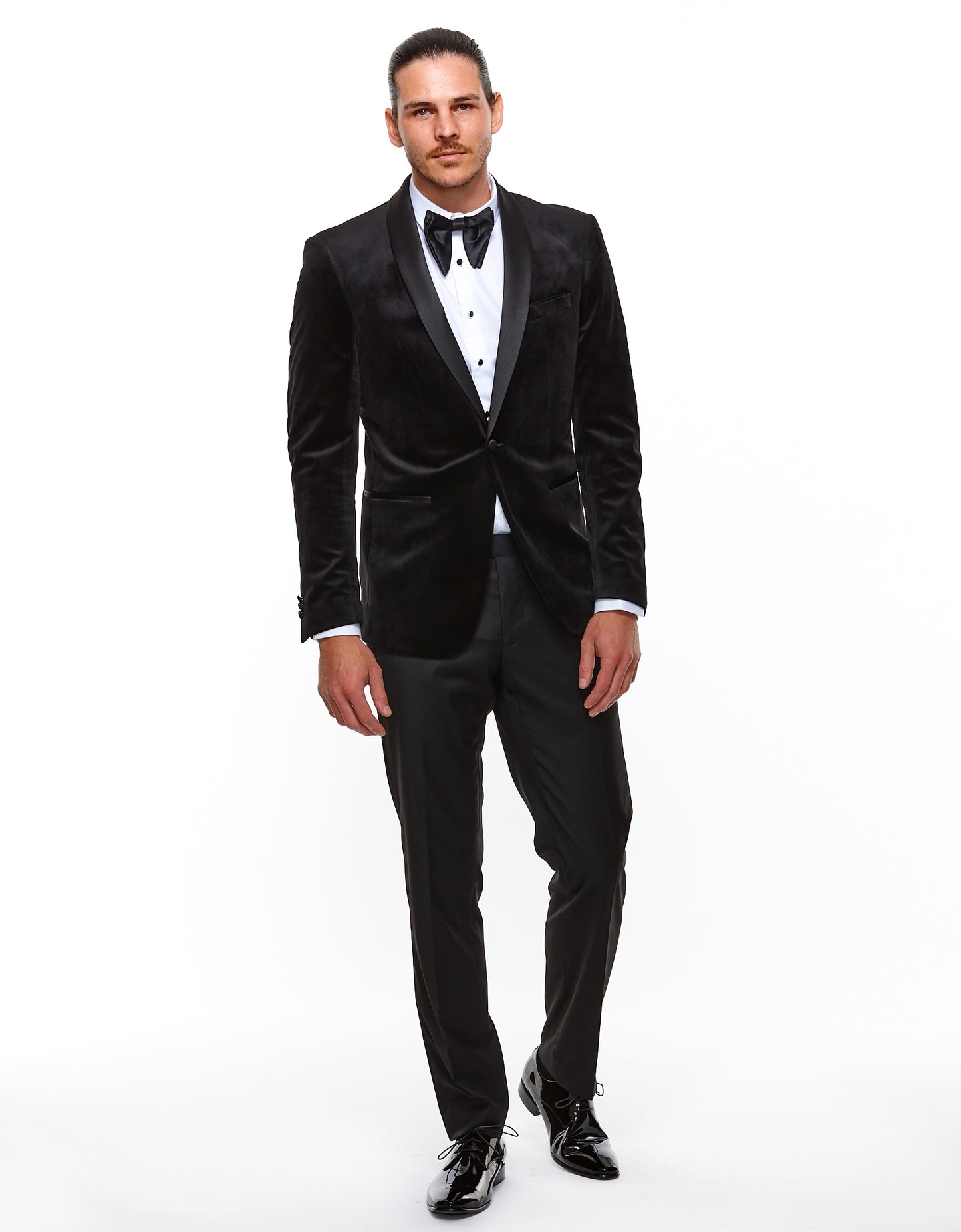 Rowan Velvet Jacket Black