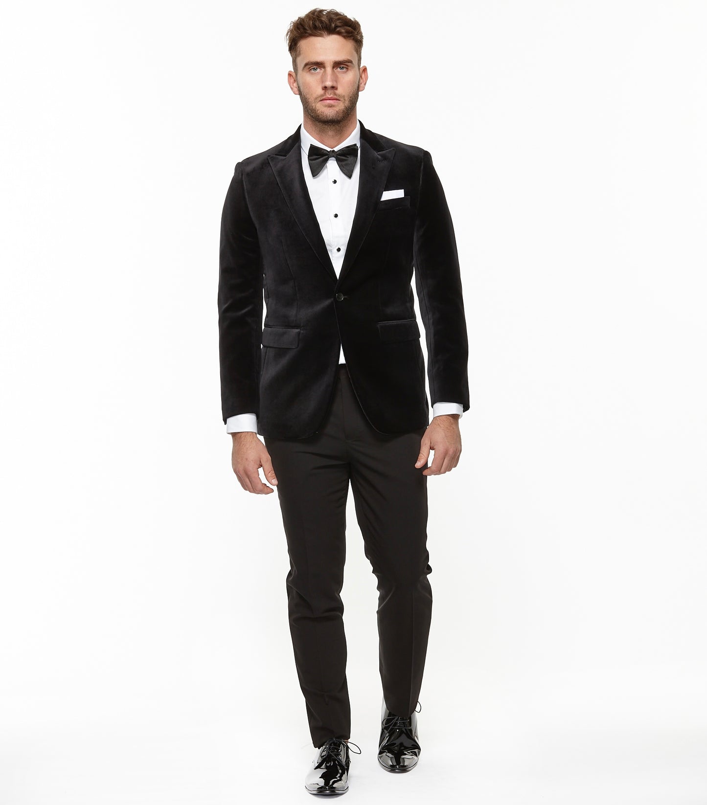 Jamie Velour Jacket Black