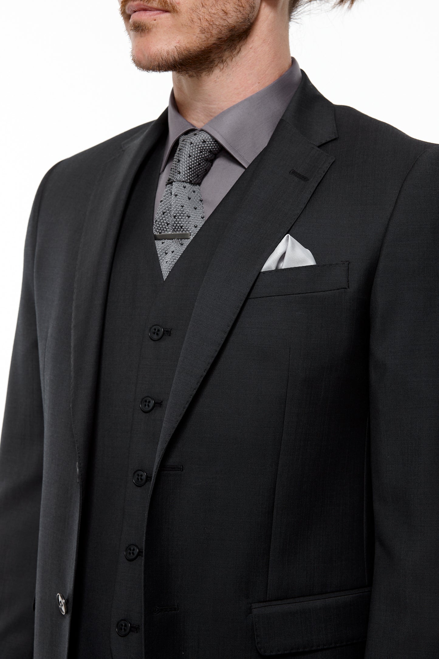 Barton Suit Charcoal