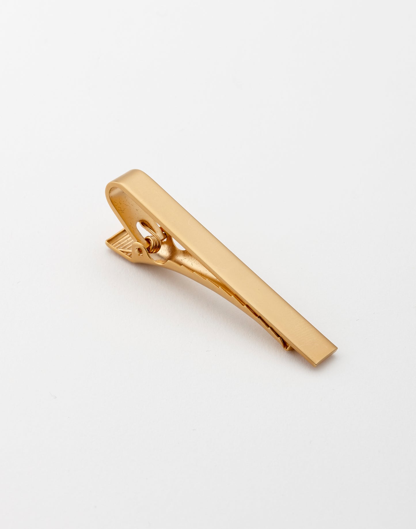 Tie Clip Gold Matte