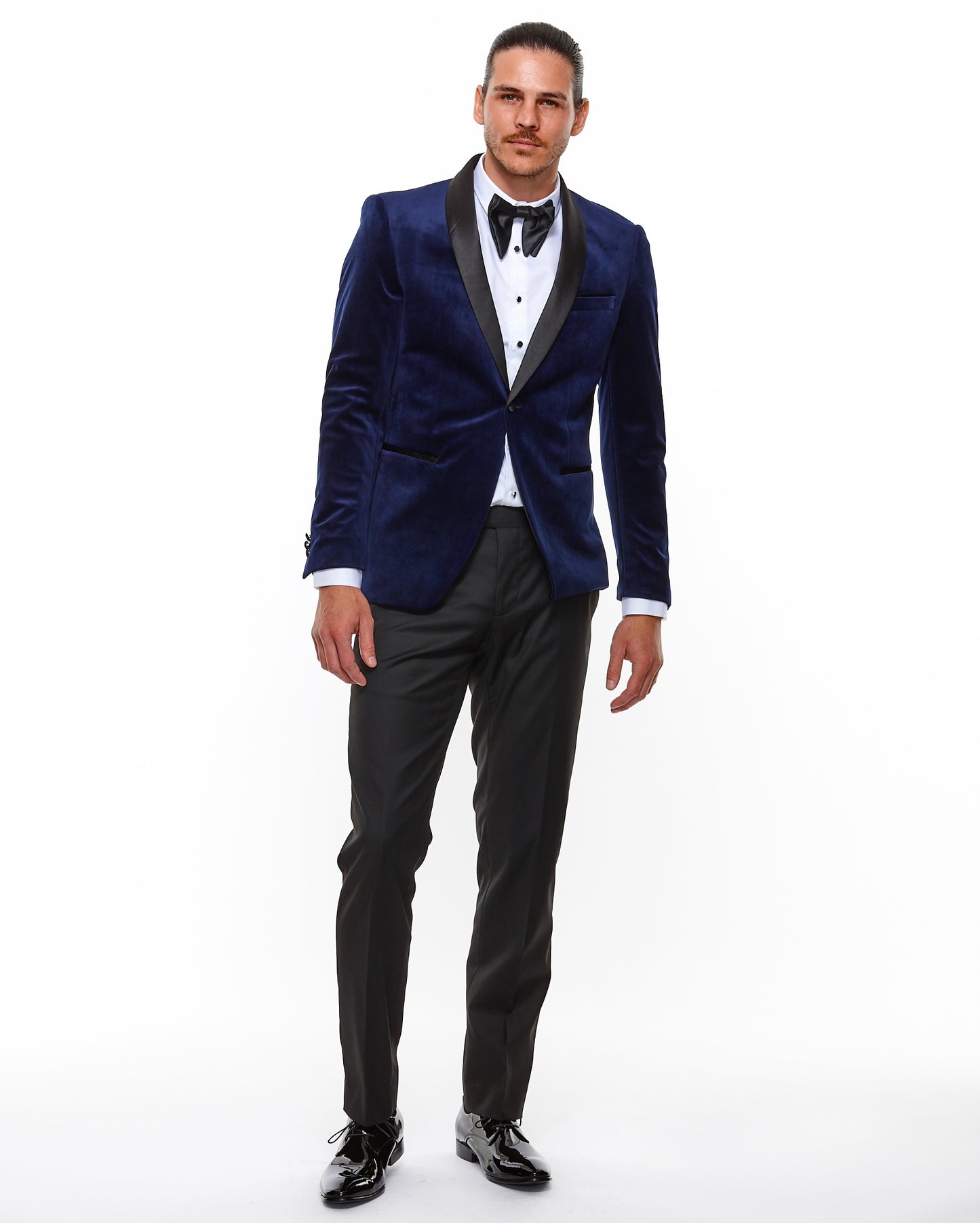 Rowan Velvet Jacket Navy