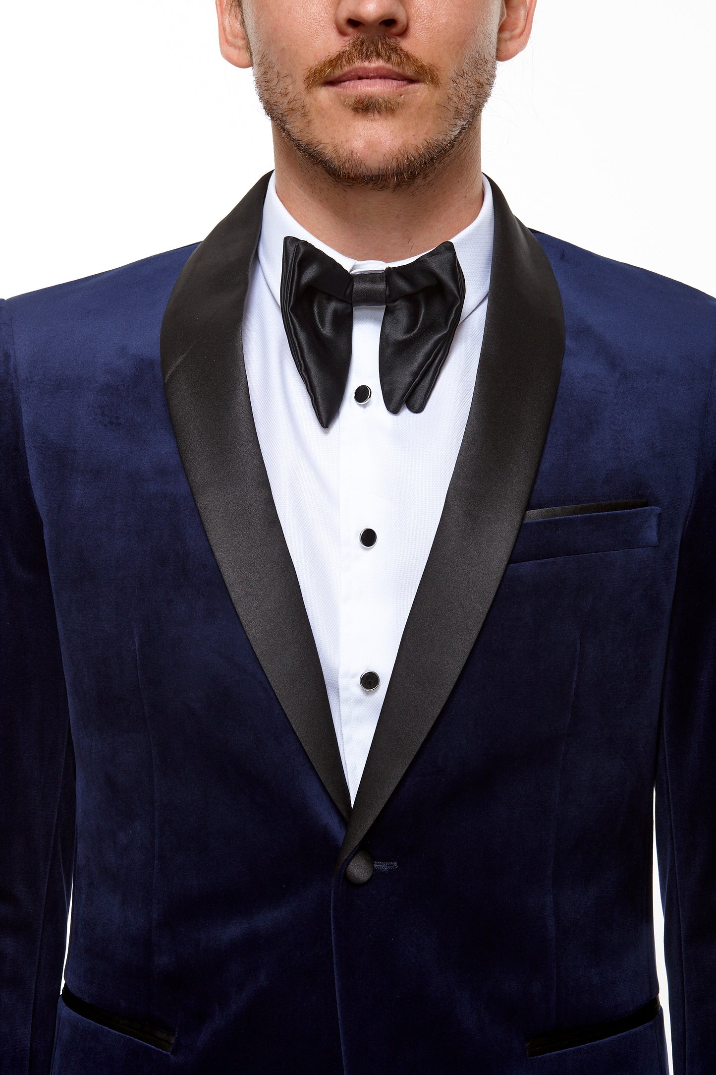 Rowan Velvet Jacket Navy