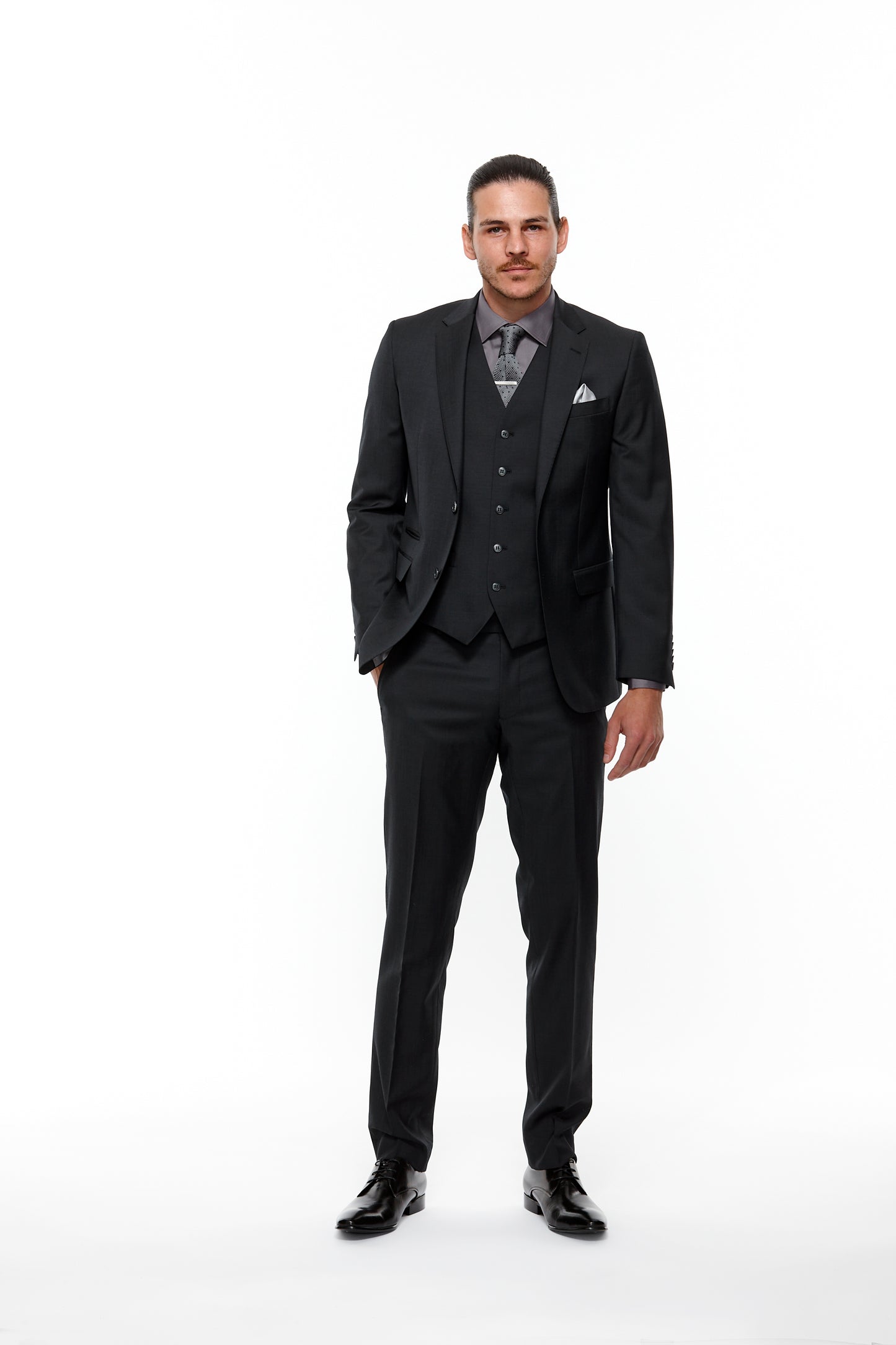 Barton Suit Charcoal