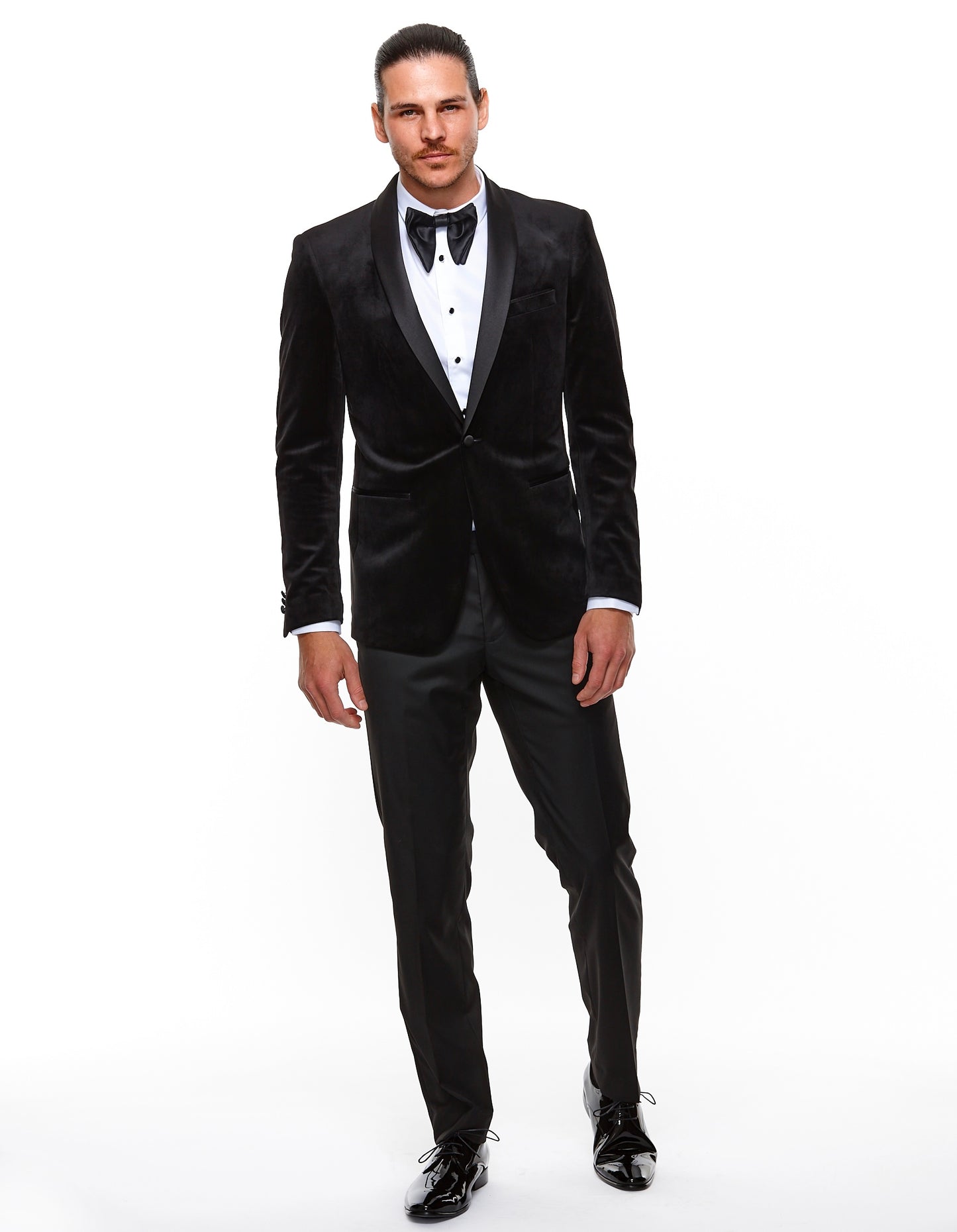 Rowan Velvet Jacket Black