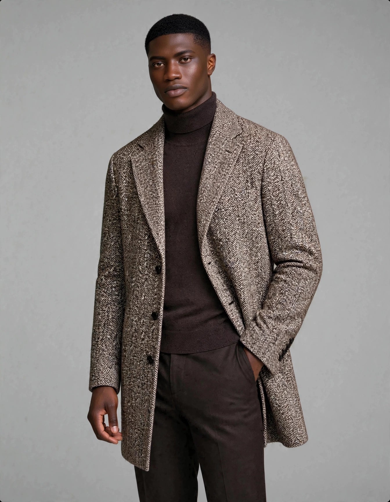 Mabel Coat Brown