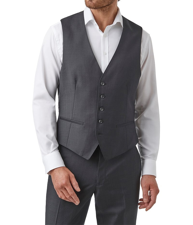 Barton Vest Charcoal
