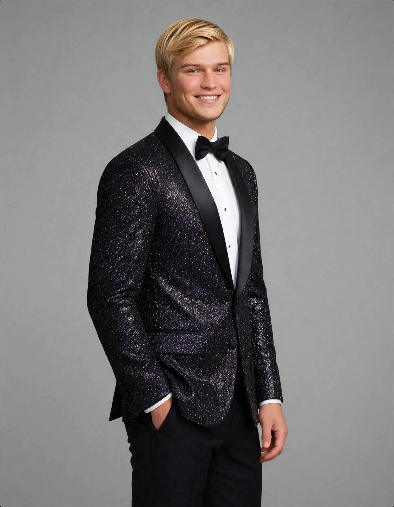 MTM Jacket Sparkle Black