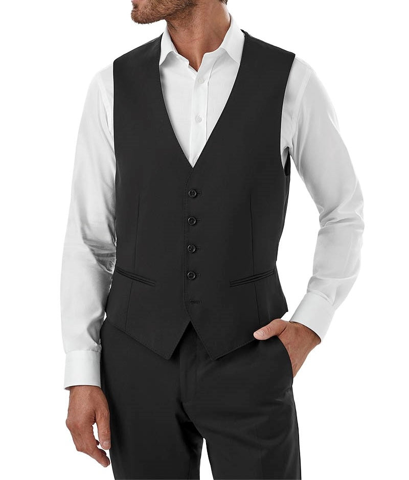 Barton Vest Black