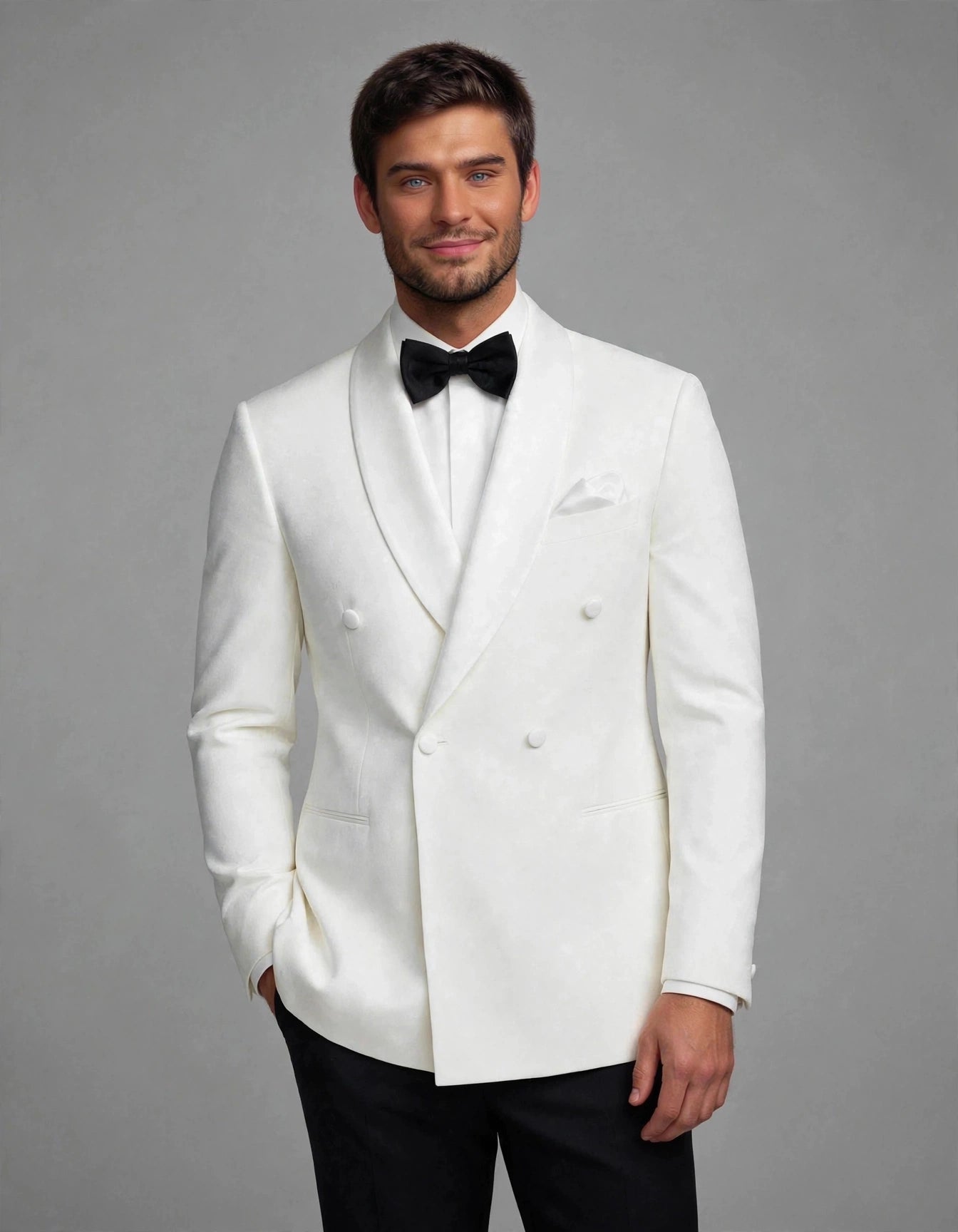 Buxton Dinner Jacket White