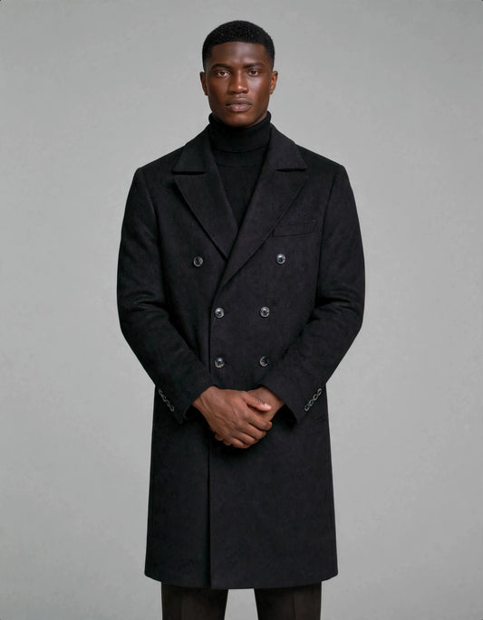 Greg DB Coat Black