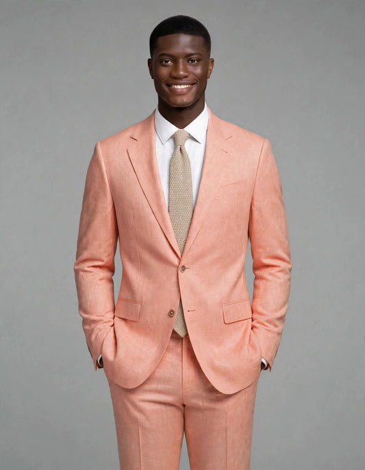 Dillion 2 Piece Suit Tangerine