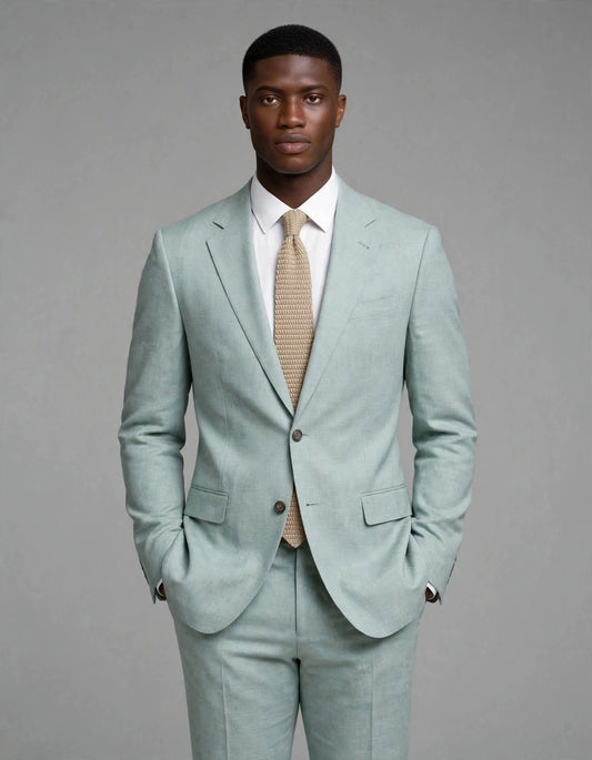 Bush 2 Piece Suit Teal