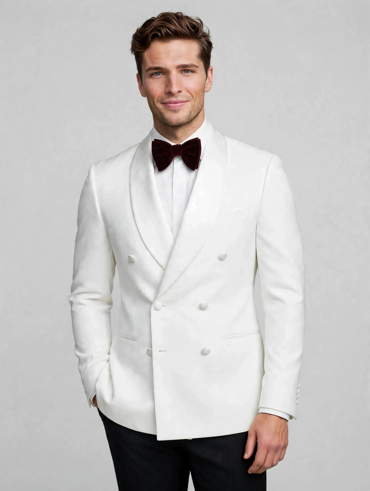 Buxton Dinner Jacket White