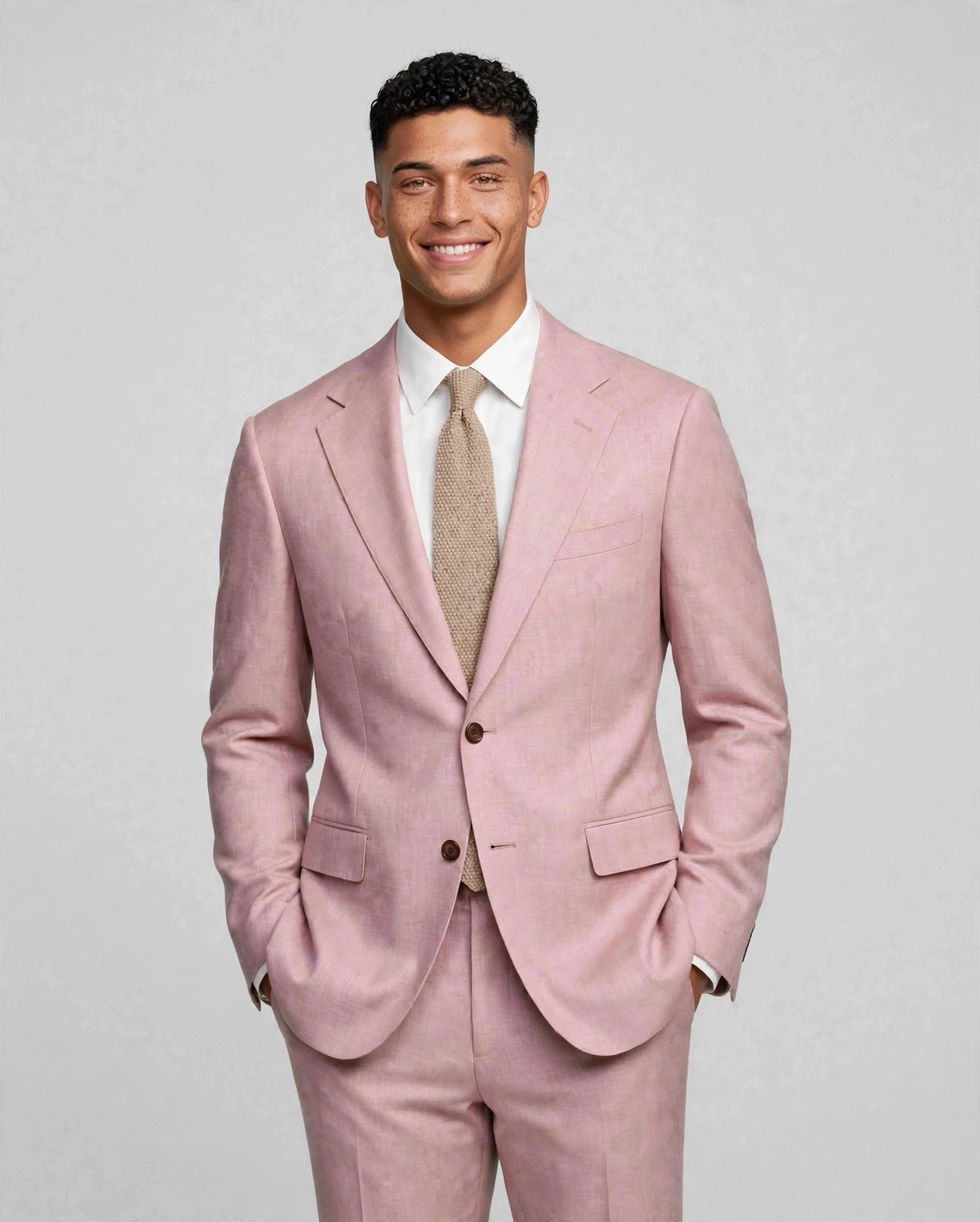 Bush 2 Piece Suit Pink