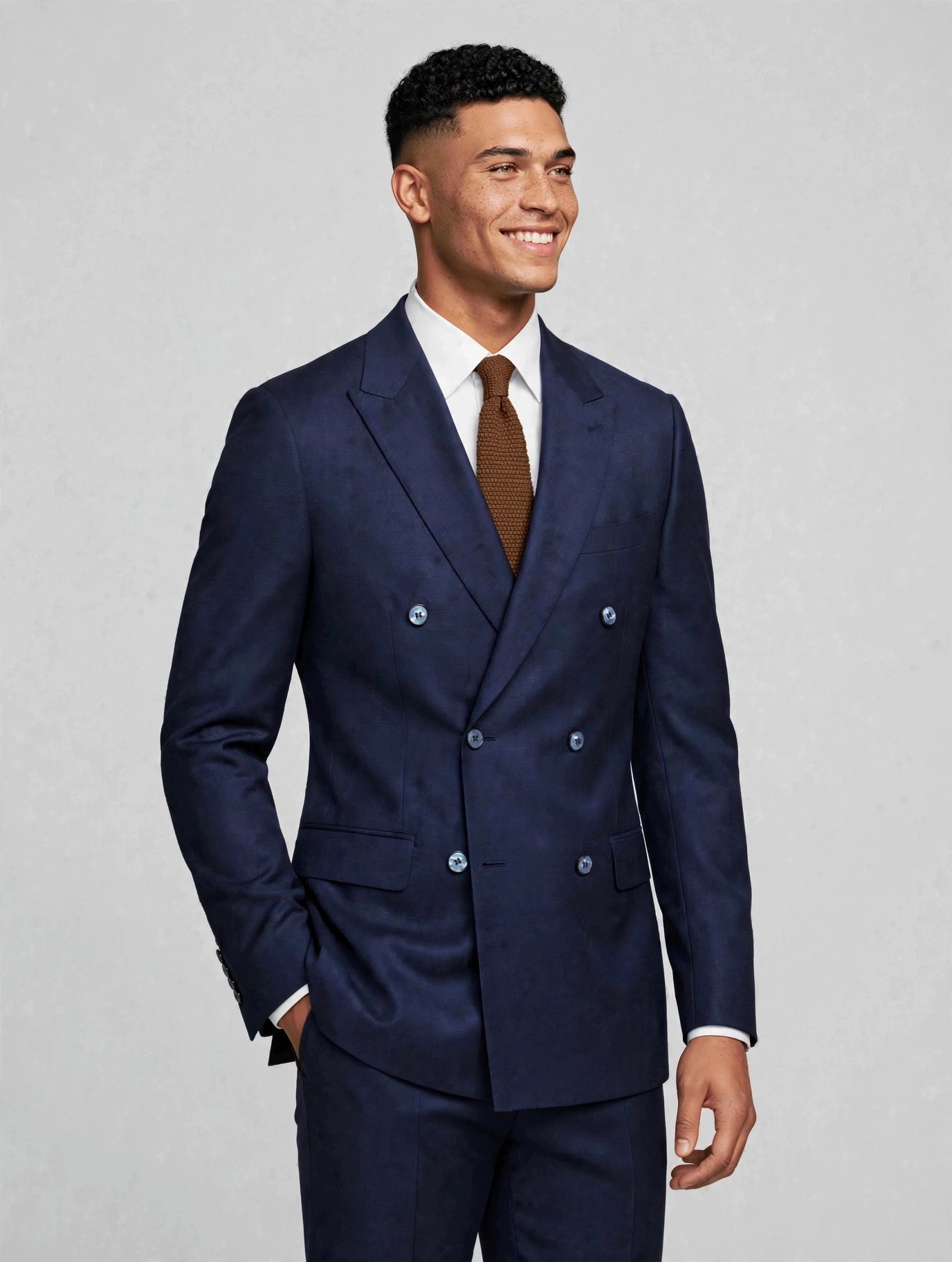 Neil DB 2 Piece Suit Navy
