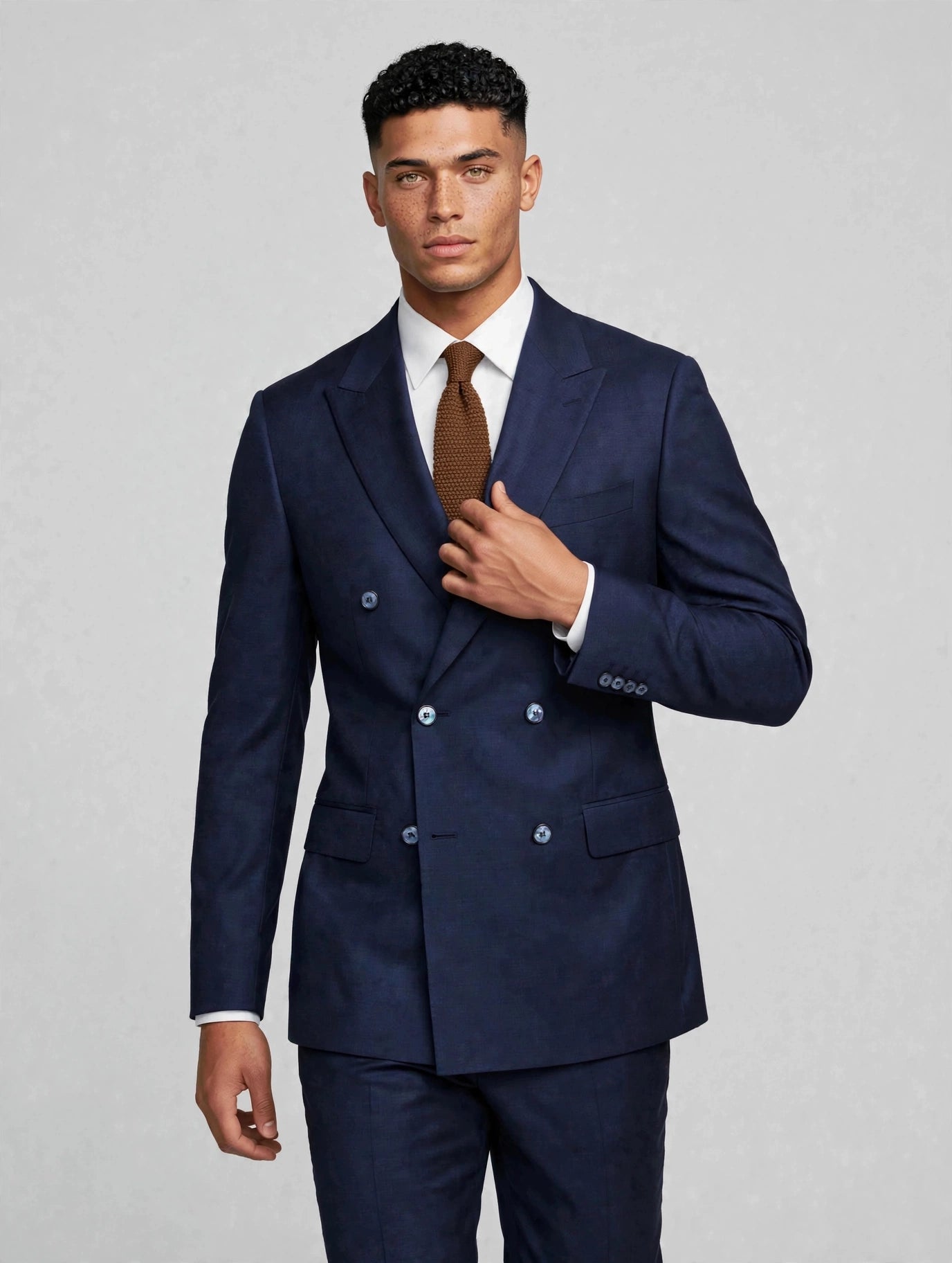 Neil DB 2 Piece Suit Navy