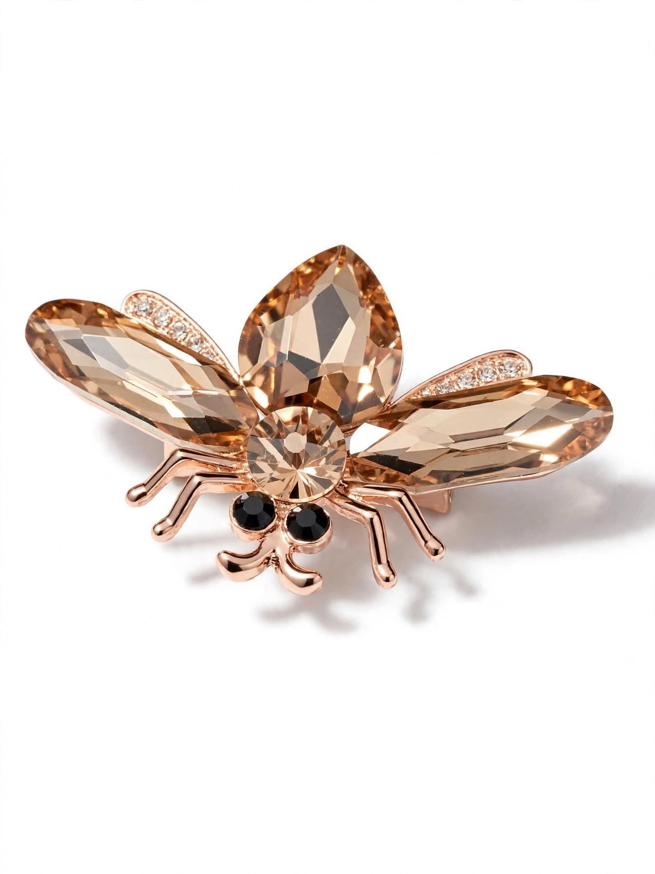 Dragonfly Brooch Gold