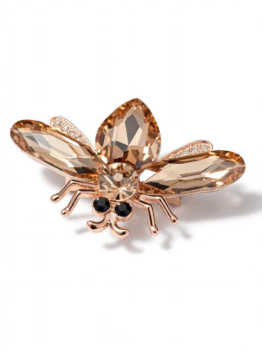 Dragonfly Brooch Gold