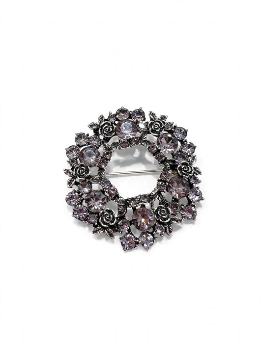 Floral Brooch Gold