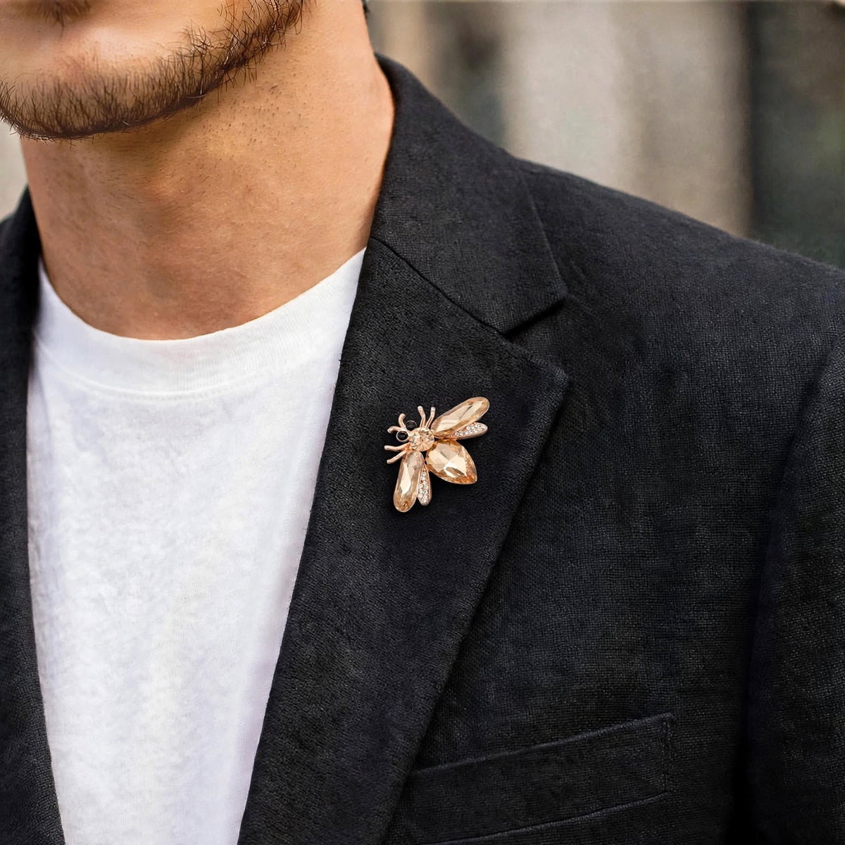 Dragonfly Brooch Gold
