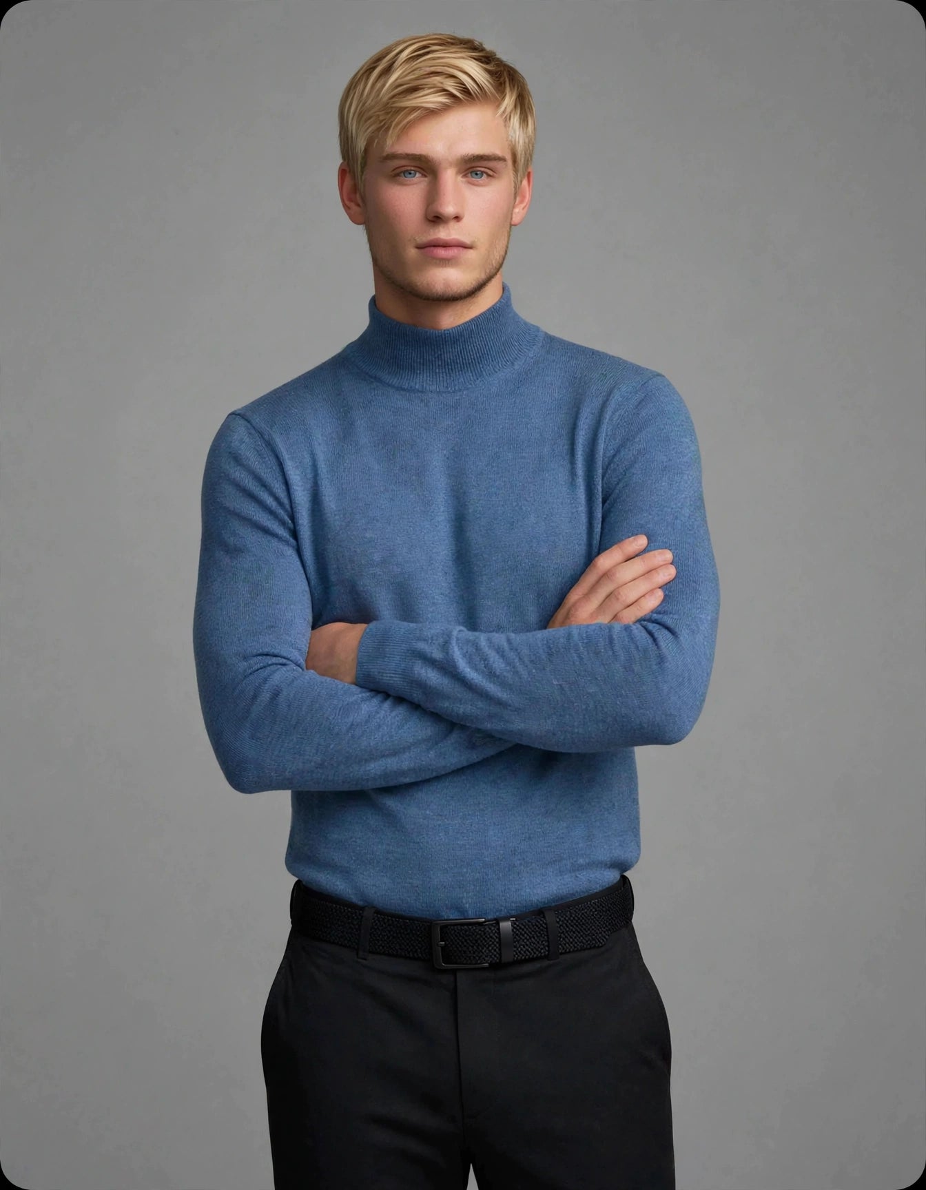 Ellis Mock Turtle Neck Knit