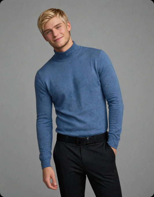 Ellis Mock Turtle Neck Knit