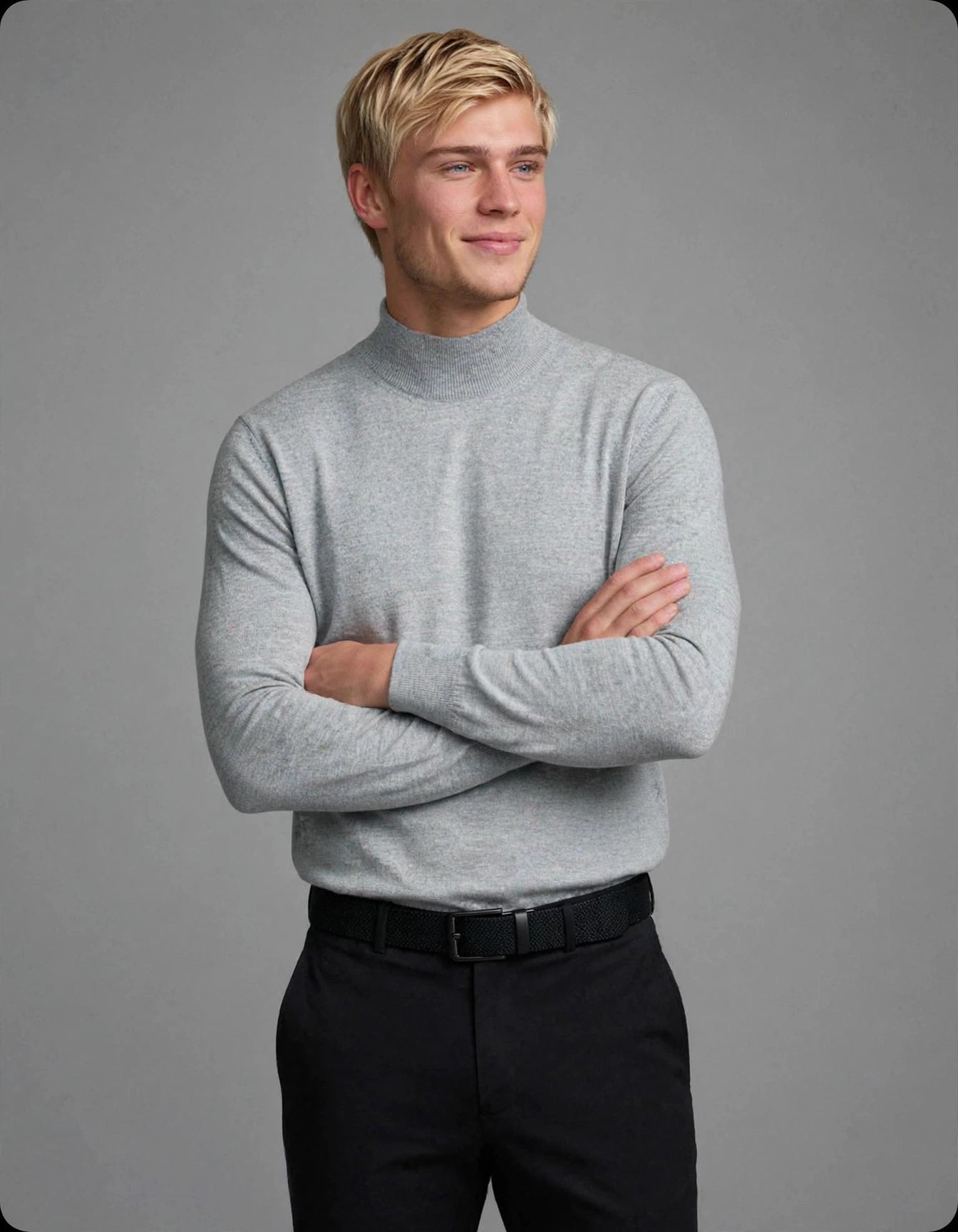 Ellis Mock Turtle Neck Knit