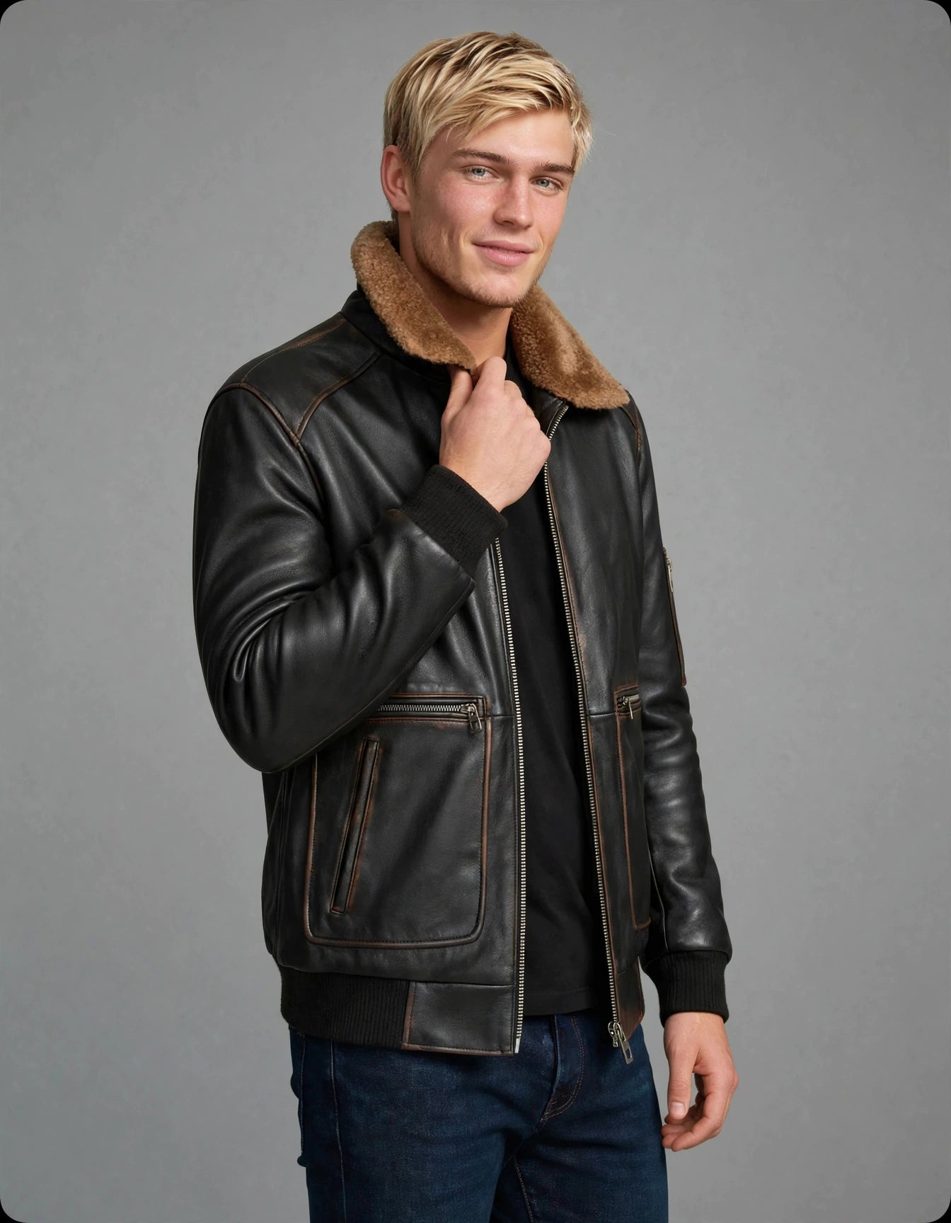 Conrad Leather Jacket