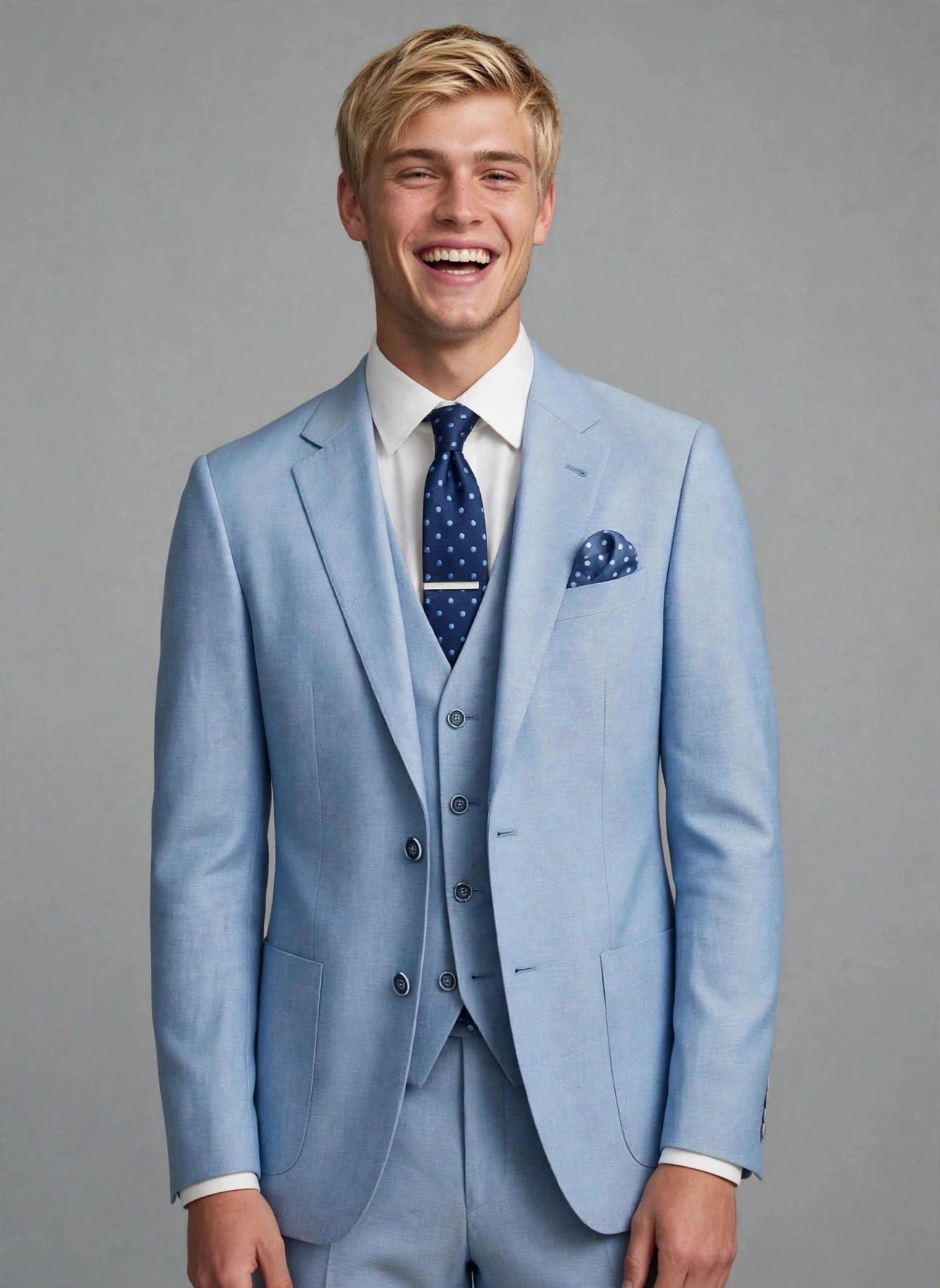 Depa 2 Piece Suit Sky Blue