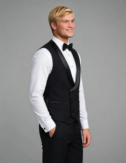 MTM DB Vest Black