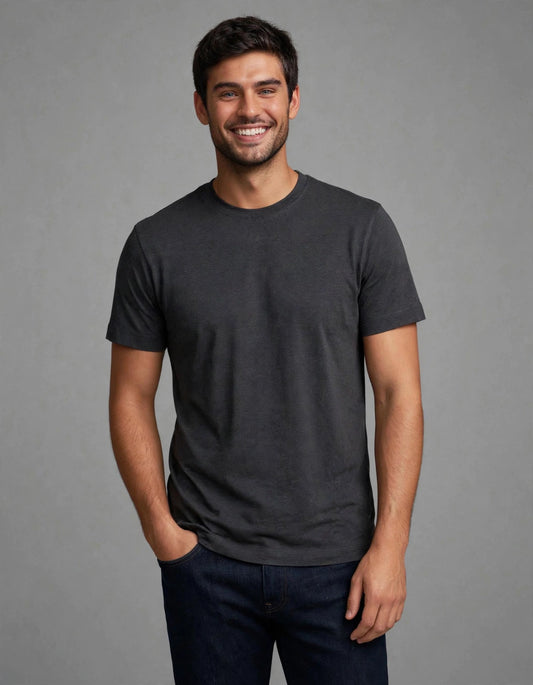 Dunlop T Shirt Charcoal
