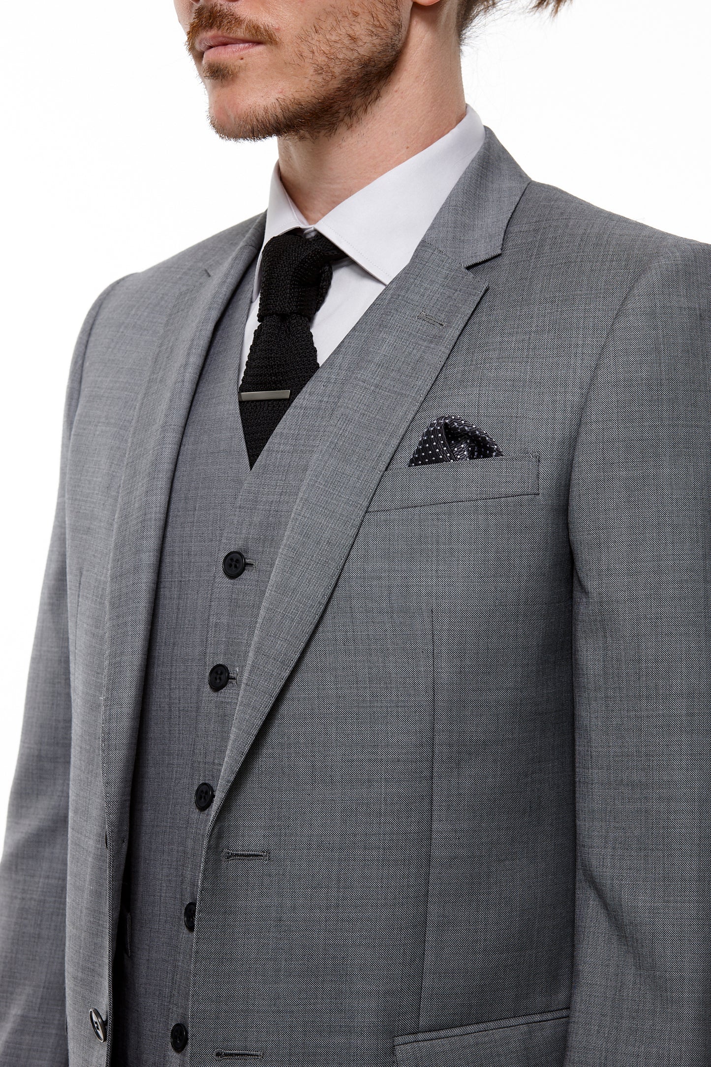 Barton Suit Grey