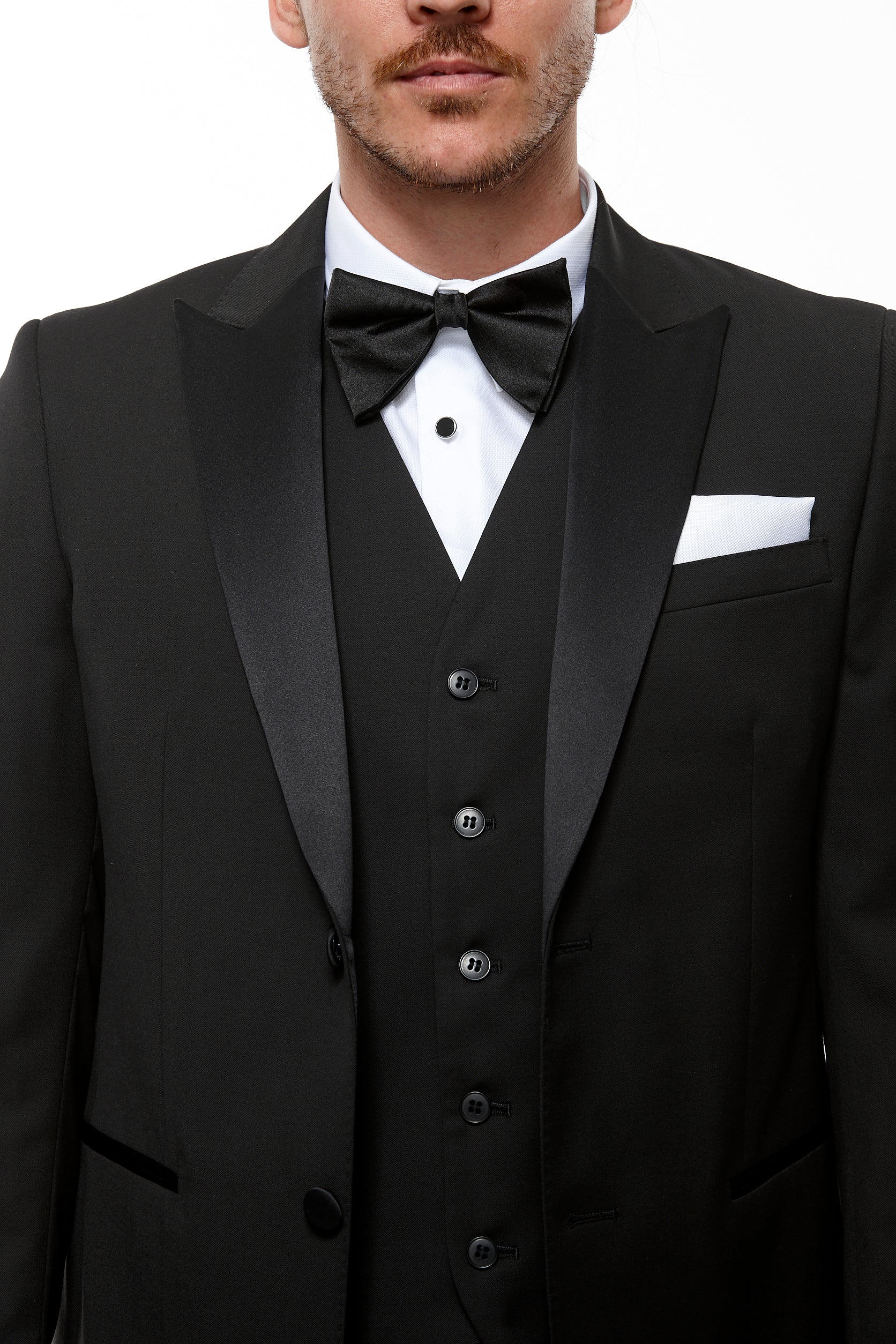 Black Dinner Suit Trousers – Leonard Silver