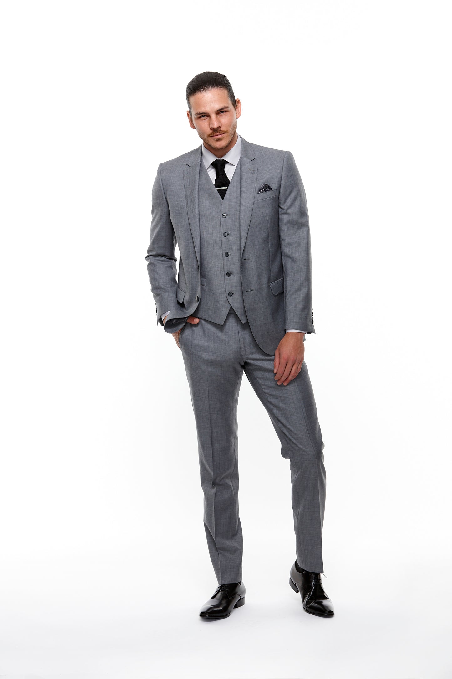 Barton Suit Grey